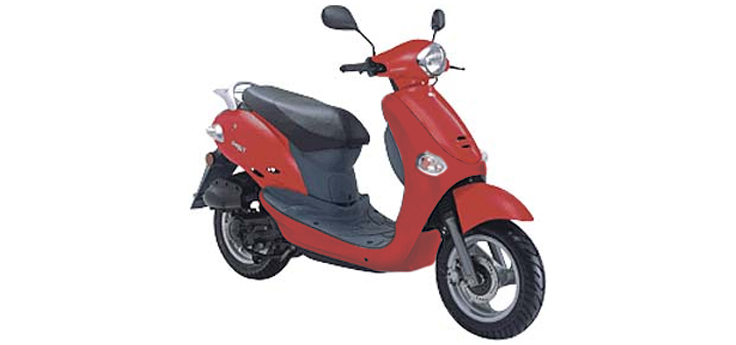 Spare parts Kymco Yup 2-stroke AC red