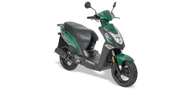 Spare parts Kymco Agility FR 12 inch 4-stroke Euro4 long green