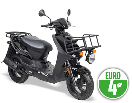 Spare parts Kymco carry 4-stroke injection Euro4 gloss black