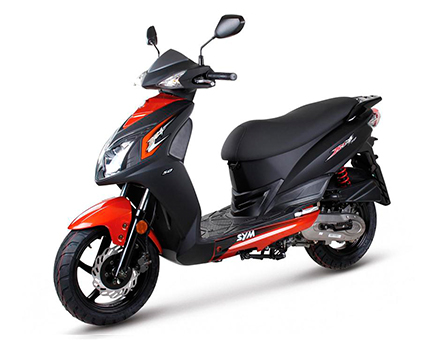 Spare parts Sym Jet 4 (BK007U OR167S) black orange