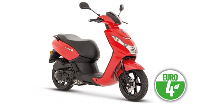 Spare parts Peugeot Kisbee flat red Euro4 >2018