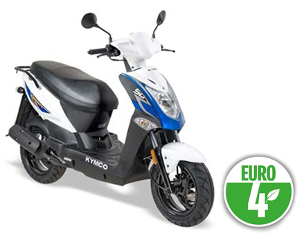 Spare parts Kymco Agility FR 12 inch 4-stroke Euro4 long white