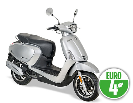 Spare parts Kymco Like from 2018 matt silver (Euro4)