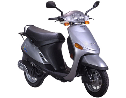 Spare parts Kymco DJ 2-stroke silver
