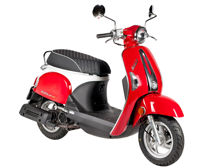 Spare parts Kymco New Sento 4-stroke red