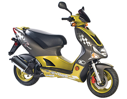 Spare parts Kymco Super9 AC 2-stroke new model yellow - black