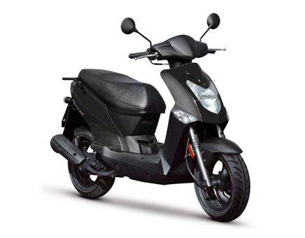 Spare parts Kymco Agility Fat 12 inch 4-stroke black (long buddyseat)