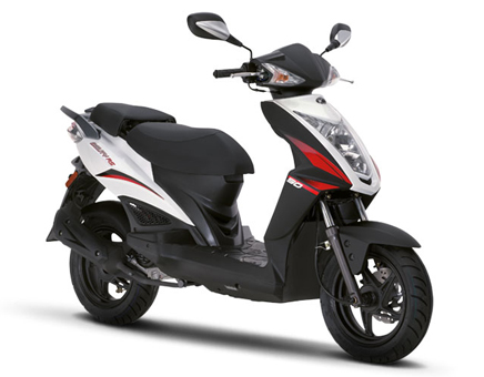 Spare parts Kymco Agility RS 4-stroke white 09