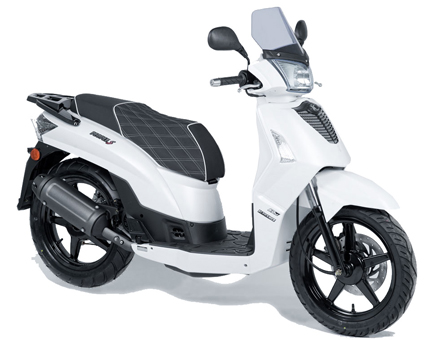 Spare parts Kymco People S 4-stroke Elegance white