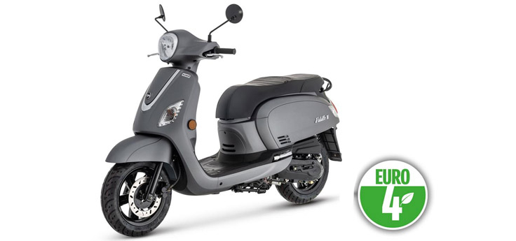 Spare parts SYM Fiddle III Euro4 matt grey (GY-010U)