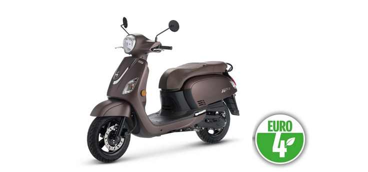 Spare parts SYM Fiddle III Euro4 matt brown (BR-497U)