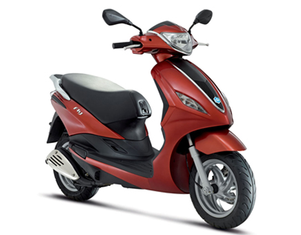 Spare parts Piaggio New Fly 4-stroke 4-valve (45km/h) red 584a