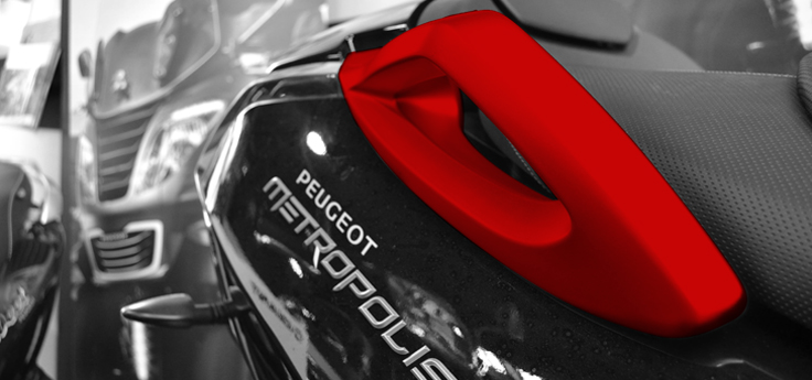 Passenger handles / brackets