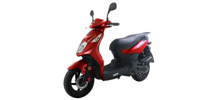 Spare parts Sym Orbit II (R010CA) red