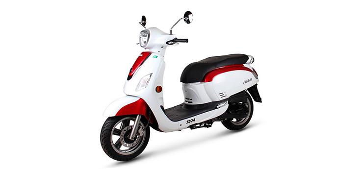 Spare parts Sym Fiddle III (WH006 R010CA) white red