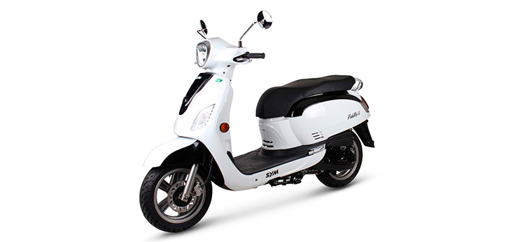 Spare parts Sym Fiddle III (WH006 BL5560S) white black