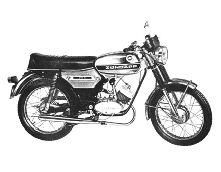 Zundapp GTS 50 517-40L5