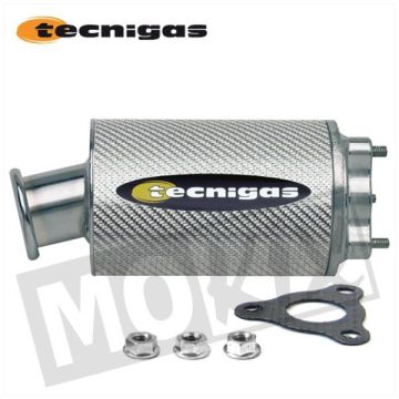 Rear muffler Tecnigas Silent-sport aluminum