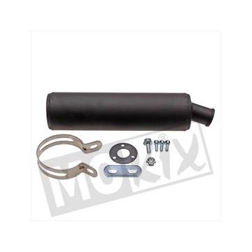 Rear muffler Tecnigas original-pro black