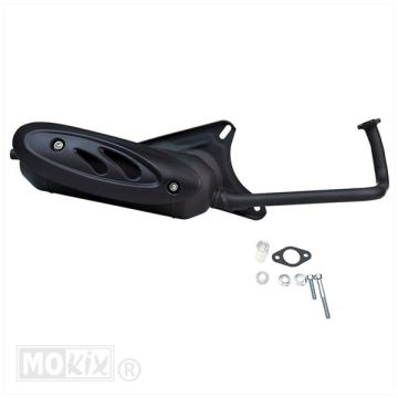 Exhaust China GY6 [139QMB] 10/12 inch Tecnigas Silent-Pro CE