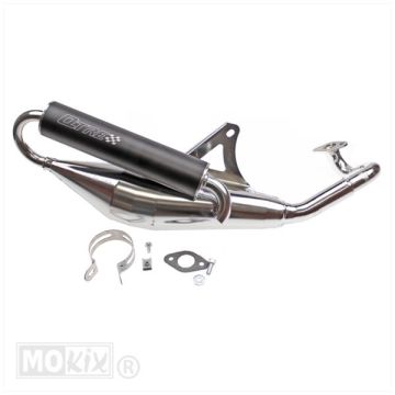 Exhaust Peugeot horizontal chrome 45km/h Tecnigas Q-TRE CE