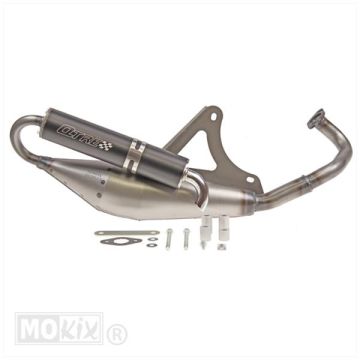 Exhaust Kymco horizontal Tecnigas Q-TRE CE approval