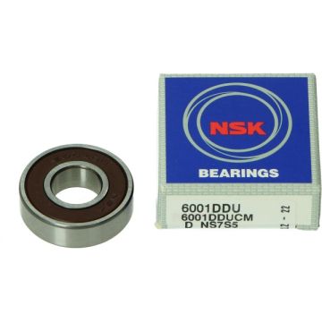 Bearing 6001 2rs1 /dducm 12x28x8 NSK Japan
