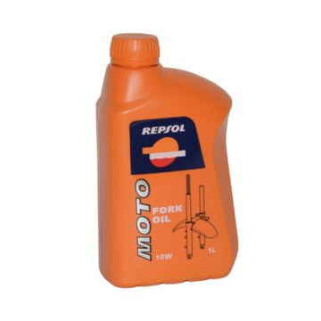 Lubricant oil front fork 1 litre bottle Repsol 10w