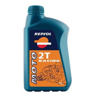 Lubricant Repsol oil 2-Stroke full synthetic racing 1 liter bottle