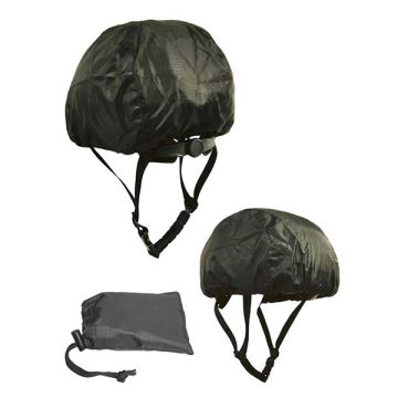 Rain cover for speed pedelec helmets nylon universal with bag DMP