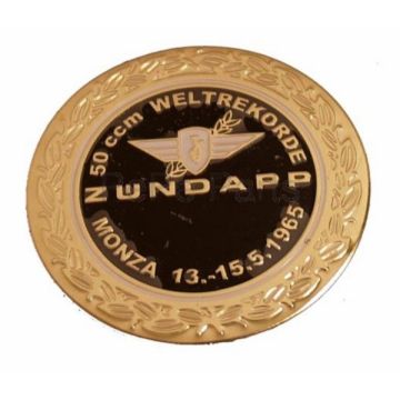 sticker zundapp logo round zundapp monza black/gold z517-12.127
