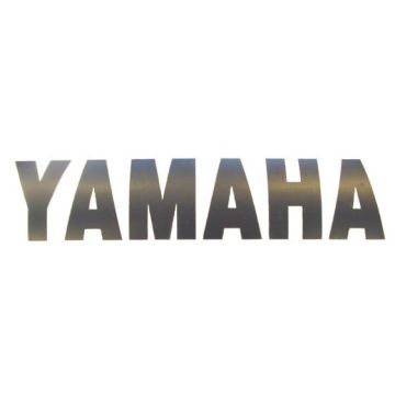 sticker yamaha word [yamaha] under spoiler aerox black falko 980587.bla 2-piece