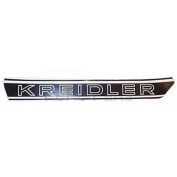 sticker set petrol tank kreidler black/white