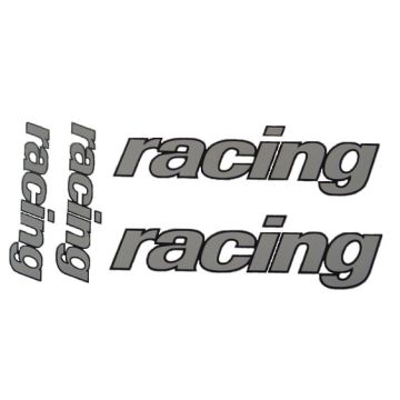 sticker set word [racing] univ falko 980542 4-piece