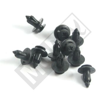 ART SCREW NAIL BLACK 6 mm 10pcs