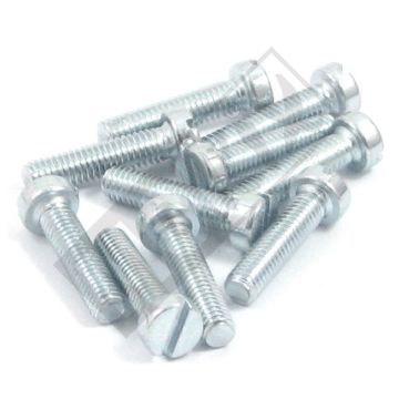 METAL SCREW M6x25 ELVZ 10pcs