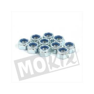 Lock nut M6 ELVZ 10 pieces