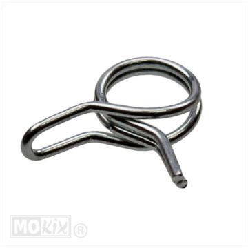 HOSE CLAMP MICKEY CLIP DOUBLE 5x8mm 10pcs