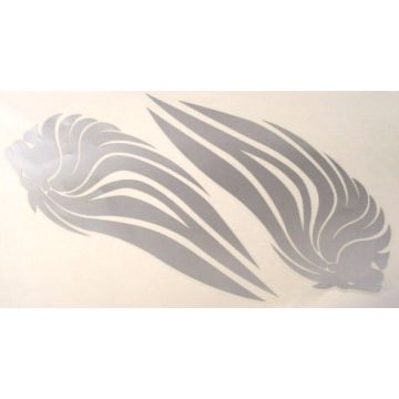 Sticker set lion universal left+right falko 980678 2-piece 154 x 292 mm