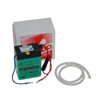 battery 6n2-2a 6v ss50 2amp shido (excluding acid)