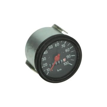 km counter clock 100 km model vdo black puch monza zundapp 60mm