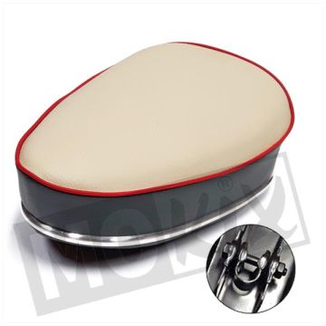 SADDLE UNI/PUCH CONDOR TRIANGLE BLACK/CREAM