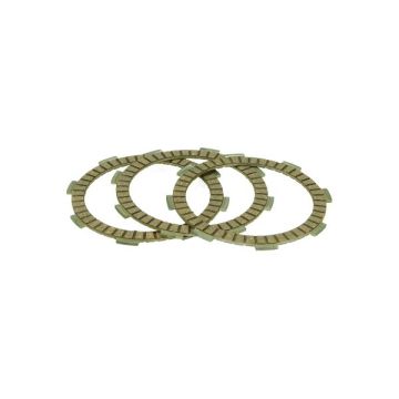 Clutch plate set MB/MBX/MT/MTX/NSR 50cc/80cc newfren 3-piece