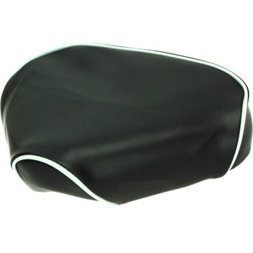 Honda white stripe camino black saddle pad