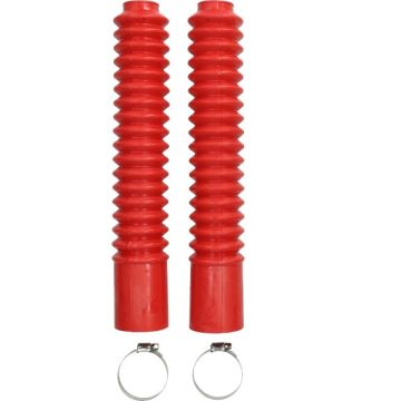 Front fork rubber set Honda 340mm Honda MB/MT/universal red