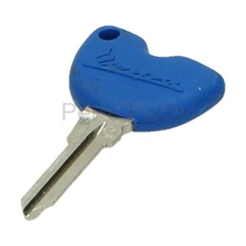 Ignition lock key blind/blank Vespa ET4/GT/GTS/GTV/LX/Primavera/Sprint/125-250cc Chip Giobert Piaggio original1b004718