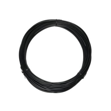 cable outside roll 25 meters black
