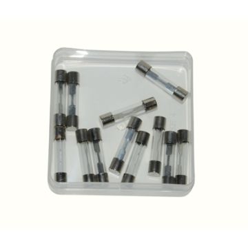 tube fuse glass tube 15 amps 30mm 12 pieces