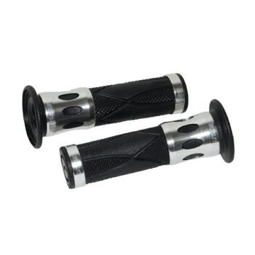 Grips scooter black aluminum progrip 728