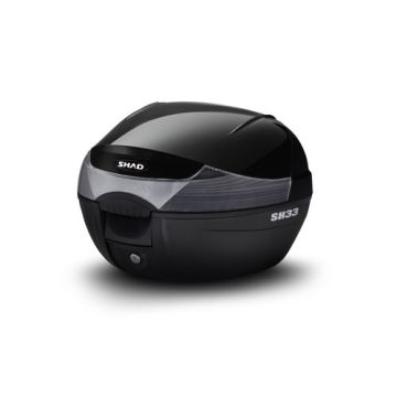 Top case lid shad sh33 black metallic